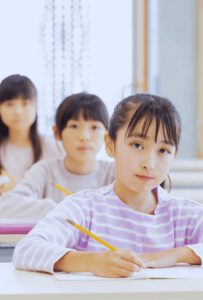 学習中の学生